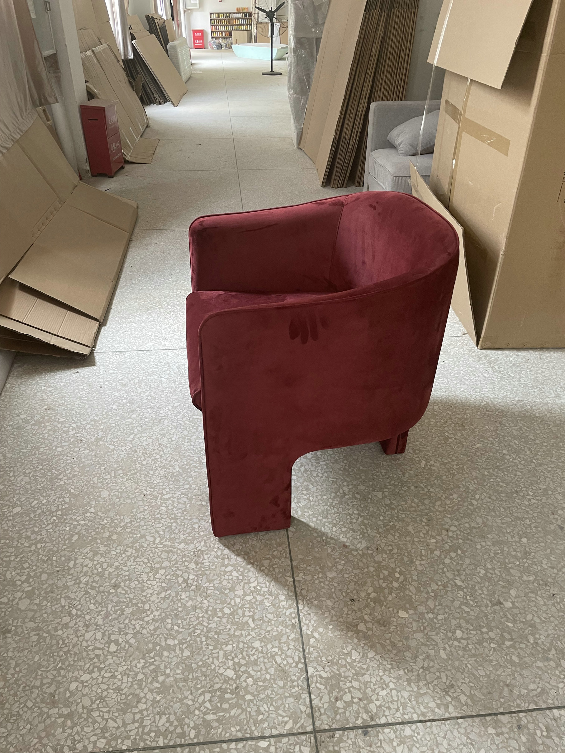 Elegant European Upholstery Vladimir Kagan Chair Elegant European Upholstery Vladimir Kagan Chair