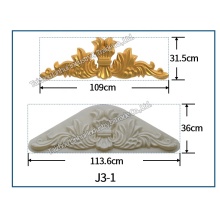 Wholesale Precast Wall Decorative Plastic Mold for Concrete Statue and Sculpture Casting with Outdoor Relief Patterns
