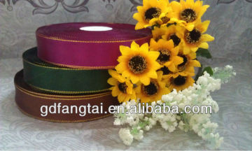 colorful ribbon bow making supplies