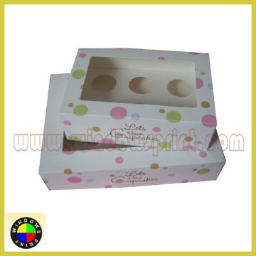 OEM Paper Cupcake Box,cupcake box custom design