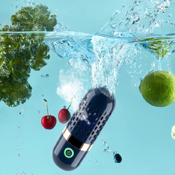 USB Capsule Shape Vegetable and Fruit Washer Cleaner