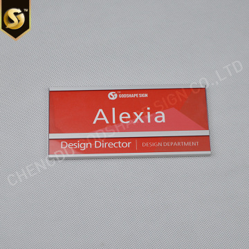 Modern de diseño de aluminio Extrusión de aluminio Señales de puerta personalizada