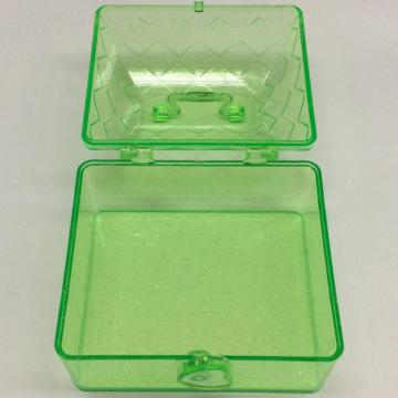 Plastic house shaped storage box