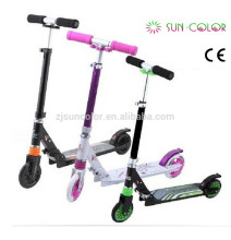 2014 new kids' scooter two wheel 145mm folding urban surfing scooter