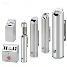 Wall Mounted Cigarette Butt Bin with Fireproof Design