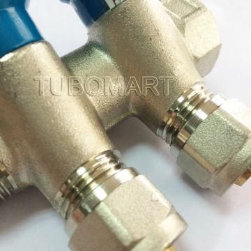 underfloor heating pex manifold for pex al pex pipes