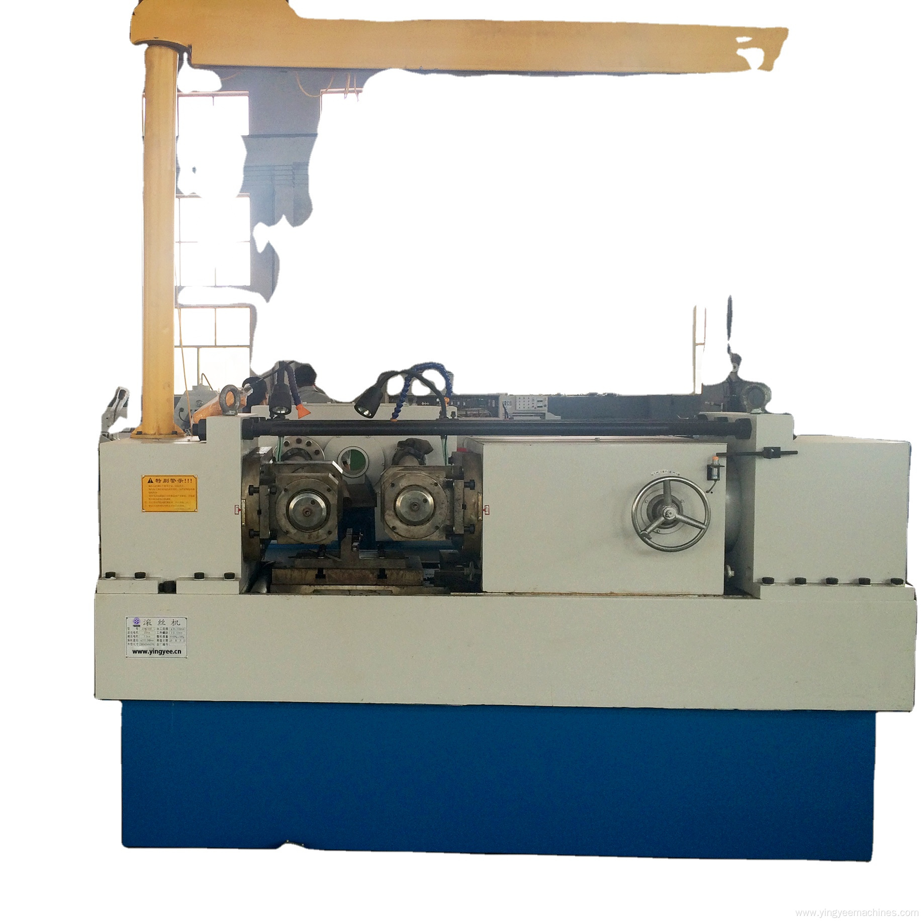 Thread rolling machine safe and reliable