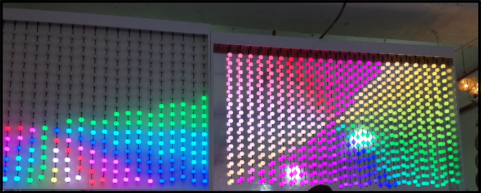 DMX 3D LED Cube