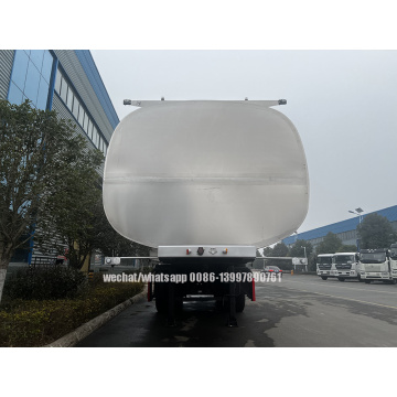 Edible Oil/ Milk/ Dairy Products Liquid Food Grade Transportation 3 Axles Semi Trailer