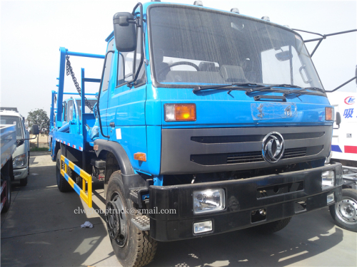 Diesel Engine and Manual Transmission Type garbage truck