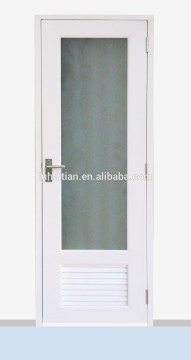 Modern home upvc bathroom doors pvc doors