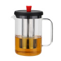 600ML 900ML STRIPE GLASS TEAPOT