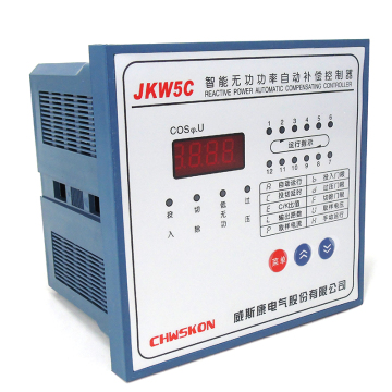 Jkw5c Power Factor Controller - 220V/380V, 6-10 Circuits Power Factor Relay
