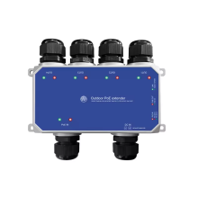 IP67 Waterproof 4-Port Gigabit POE Repeater & Extender