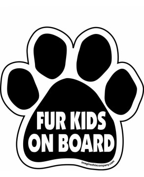 Paw Magnet Die Cut Car Sticker