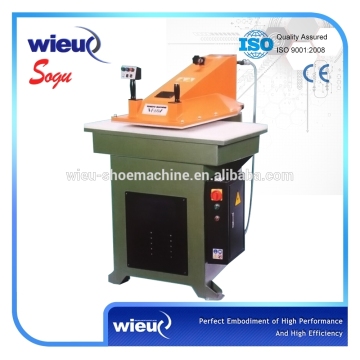 27T Hydraulic Shoe Leather Swing Arm Cutting Machine