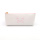 Embroidery cat style cute shiny PU pencil case