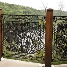 Laser Cut Metal Balcony Panels