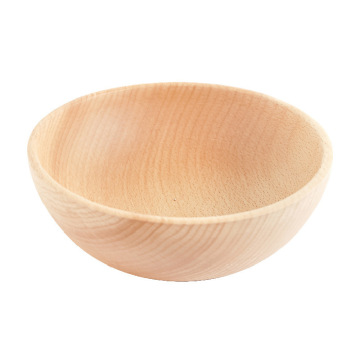 wooden dough bowl