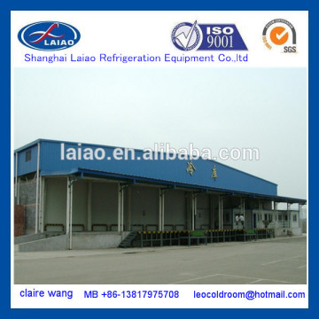 large logistic cold store rooms