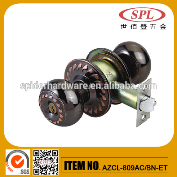 door lock knob , knob lock one side lock , door cylinder lock with knob