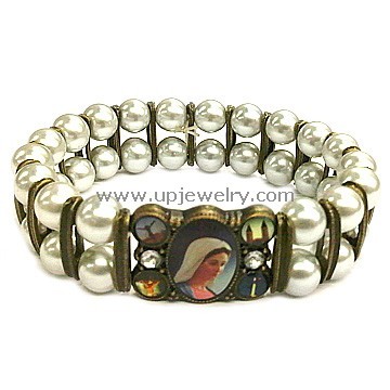 Glass Pearl Bracelet (URB5-019)