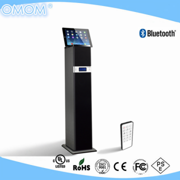 OHM-6002BT 2.1CH 60W Bluetooth speaker tower with karaoke