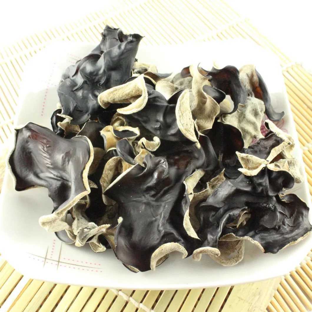 Dried Fungus Dry White Back Black Fungus