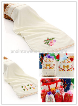 Cotton Holiday Christmas Towel ,Decorative Hand Towel ,Snowman Towels