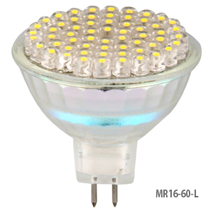 GU5.3 MR16 60 LED spot lamp