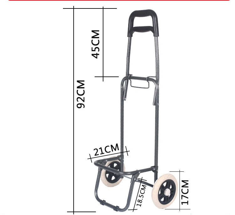 Foldable Shopping Trolley Bag on Wheels Collapsible Trolley Bags Supermarket Tug Shopping Bag