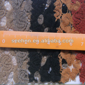 mesh jacquard sweater fabric