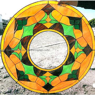 church round glass with ISO9001,IGCC,CE for windows,doors,desktops