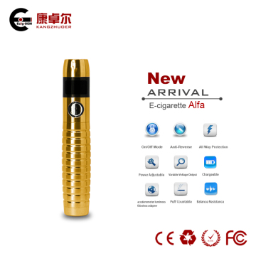 Resistance Indicated Mod Battery Alfa with Variable Voltage