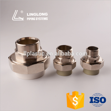 The high pressure male thread union brass