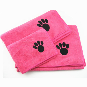 Serviette en microfibre pour chien