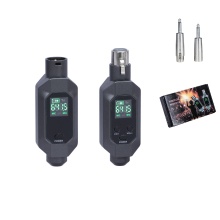 UL41 1Channel UHF XLR Transmitter Converter for Wired to Wireless Microphone Adaption
