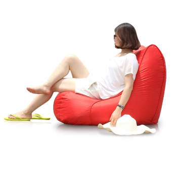 Canapé gonflable en forme de sac de haricot multicolore relax chaise