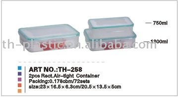 airtight vacuum sealed food container