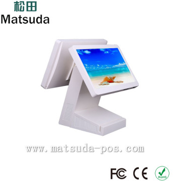 five-resistive touch pos computer/computer touch screen/computer desk touch screen