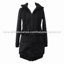 Women's poly suede jackets