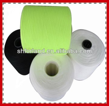 30s/3 polyester bright dye colors spun yarn