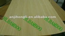 Vertical natural Bamboo Veneer back with non-woven fabrics