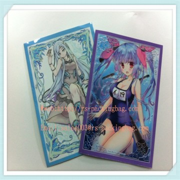 customized colouful printed game card sleeves