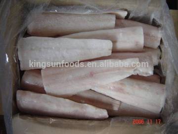 Frozen interleaved hoki fillet