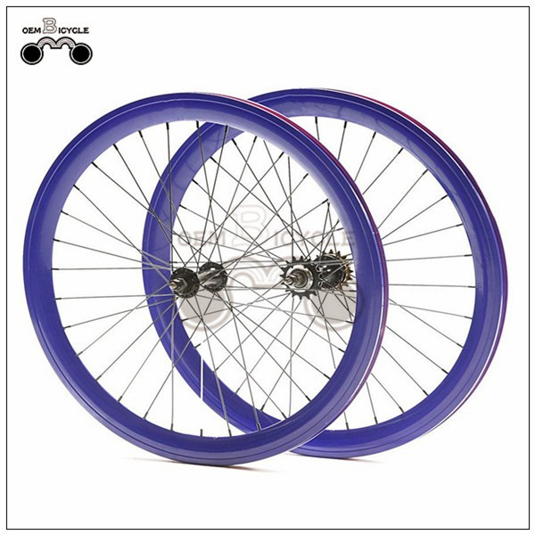 650C 45mm fix double-walled aluminum wheelset2