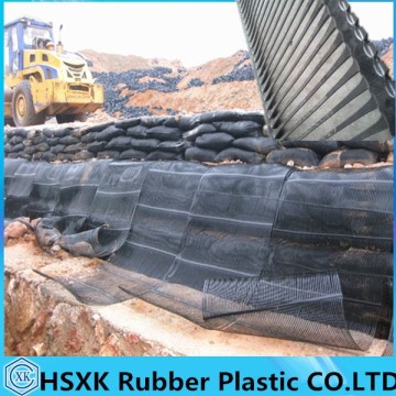 plastic uniaixla geogrid for retaining walls