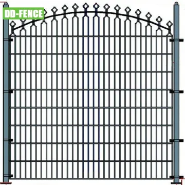 868 656 Double Horizontal Metal Wire Decorative Fence