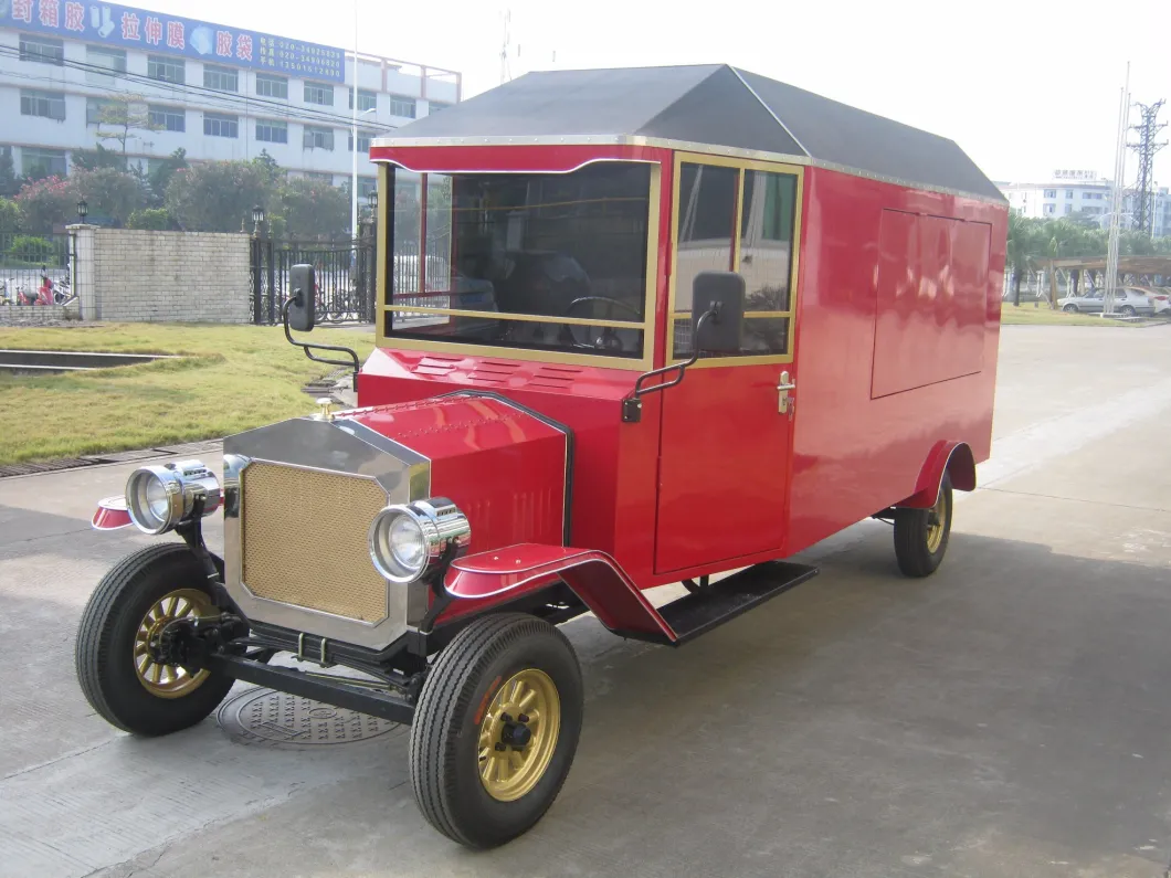 Popular Ce Approved 2 Seater Ice Cream Electric Vending Car