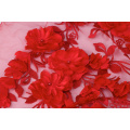 3d embroidery applique lace fabric